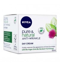Nivea Pure & Natural Anti-Wrinkle Day Cream 50ml
